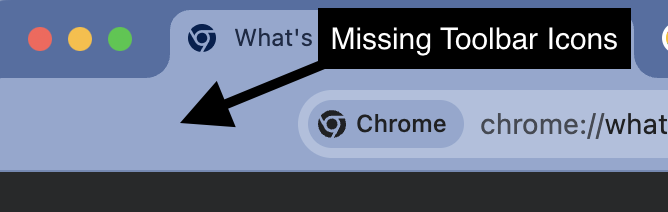 How to Fix Chrome UI Flickering on macOS (Disappearing Icons)